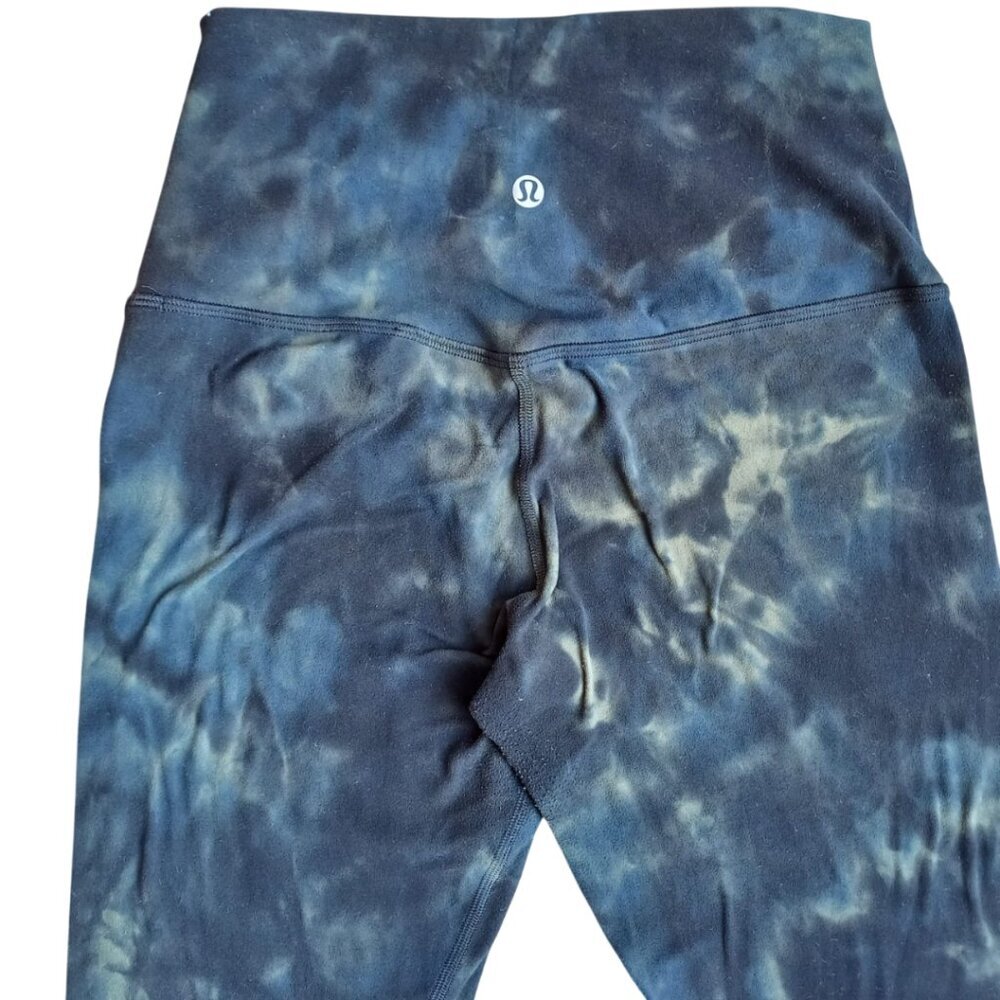 lululemon Align High-Rise Pant - Diamond Dye Graphite Grey, Size 6 - Picture 3 of 8